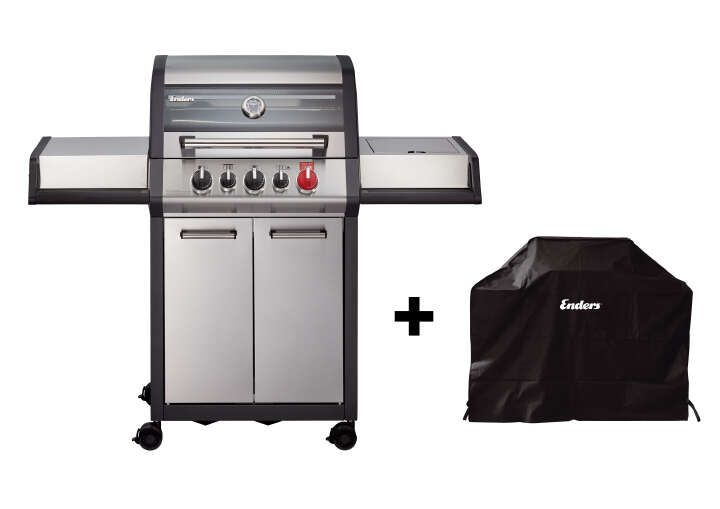 Enders Gasgrill „Monroe Pro 3 SIK Turbo“ inkl. Wetterschutzhaube Enders Gasgrill „Monroe Pro 3 SIK Turbo“ inkl. Wetterschutzhaube